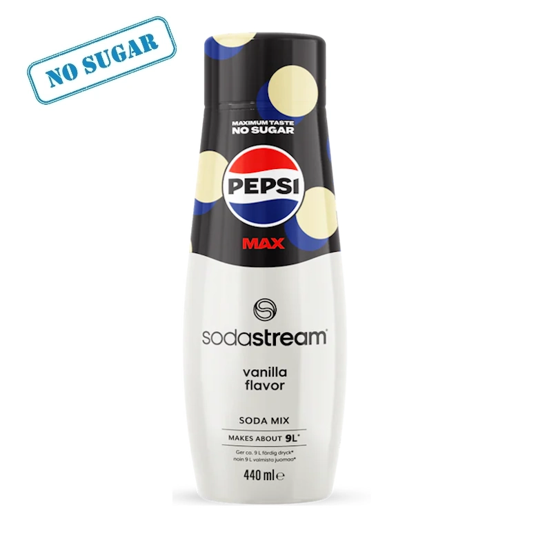 SodaStream <br/>Pepsi Max Vanilla sirupas